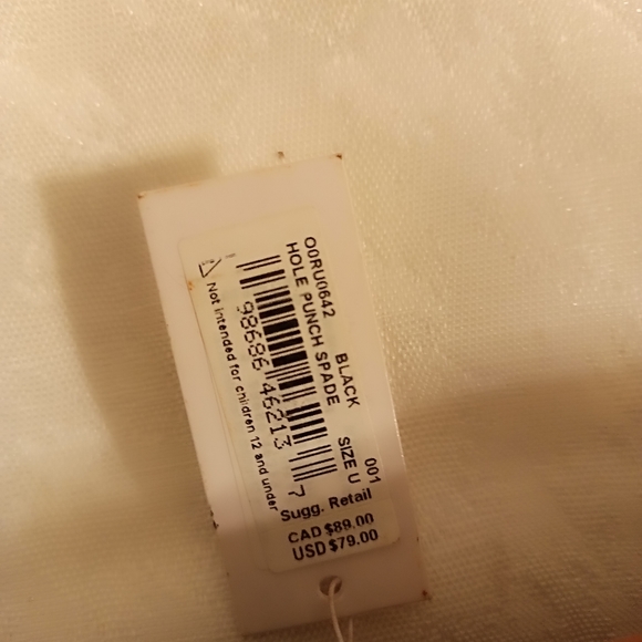 Kate spade black and gold enamel clasp bangle women's bracelet - Picture 6 of 6